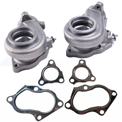 Kinugawa Turbo TD04 Twin Turbine Housing Set for Mitsubishi 6G72T 3000GT Dodge Stealth